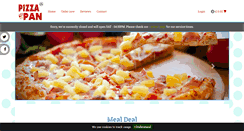Desktop Screenshot of pizzapanonline.co.uk